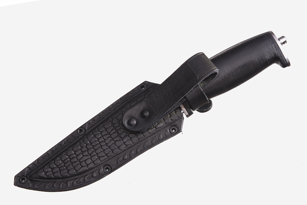 Нож охотничий "Ш-5" кожа . Фото №4 Нож охотничий "Ш-5" кожа . Фото №4