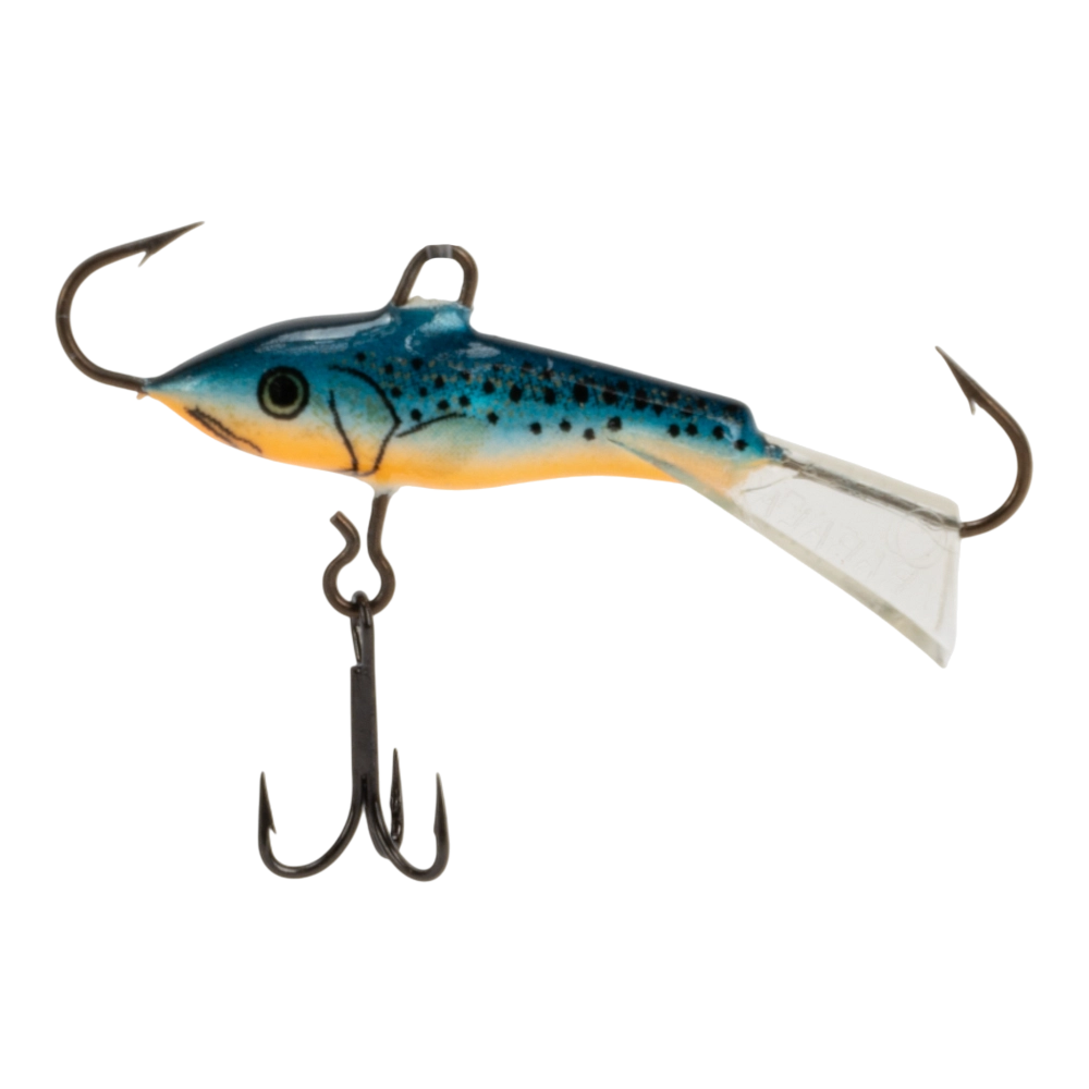 Балансир Rapala Jigging Rap 20мм, 4гр, цвет (BSM) с тройником. Фото №3