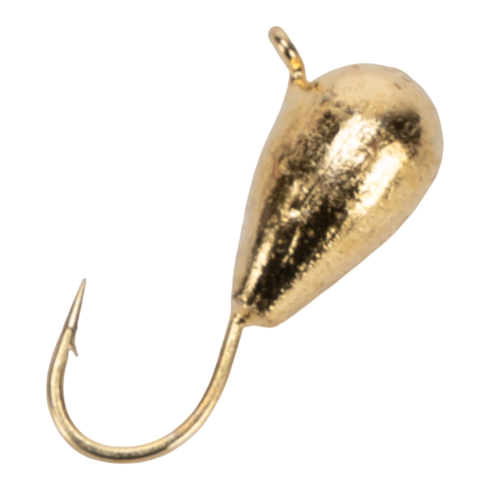 Мормышка Eco Deluxe Капля с ушком 5мм, #002 гальв. (5 шт). Фото №1