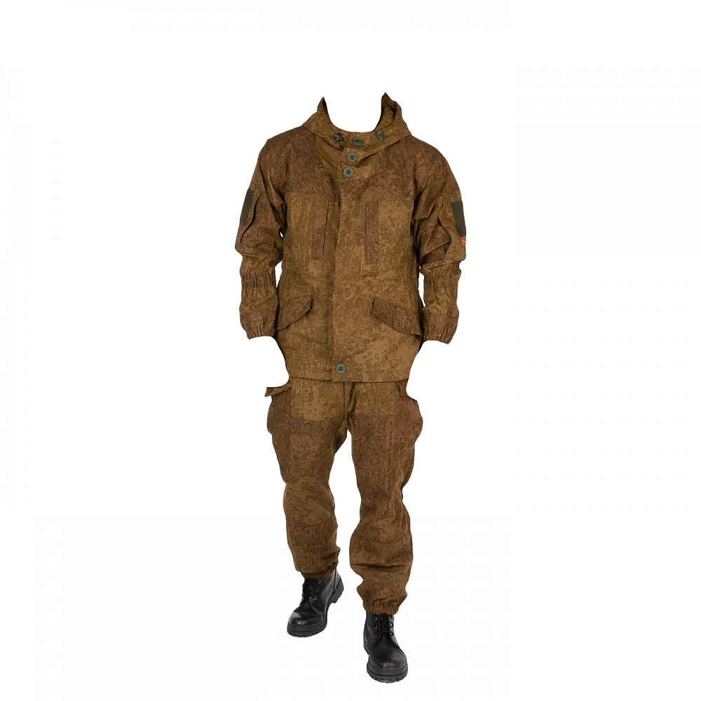 Костюм летний Горка-V2 цвет Коричневый Пиксель ткань Смесовая Рип-Стоп р. 48-50 /176. Фото №2