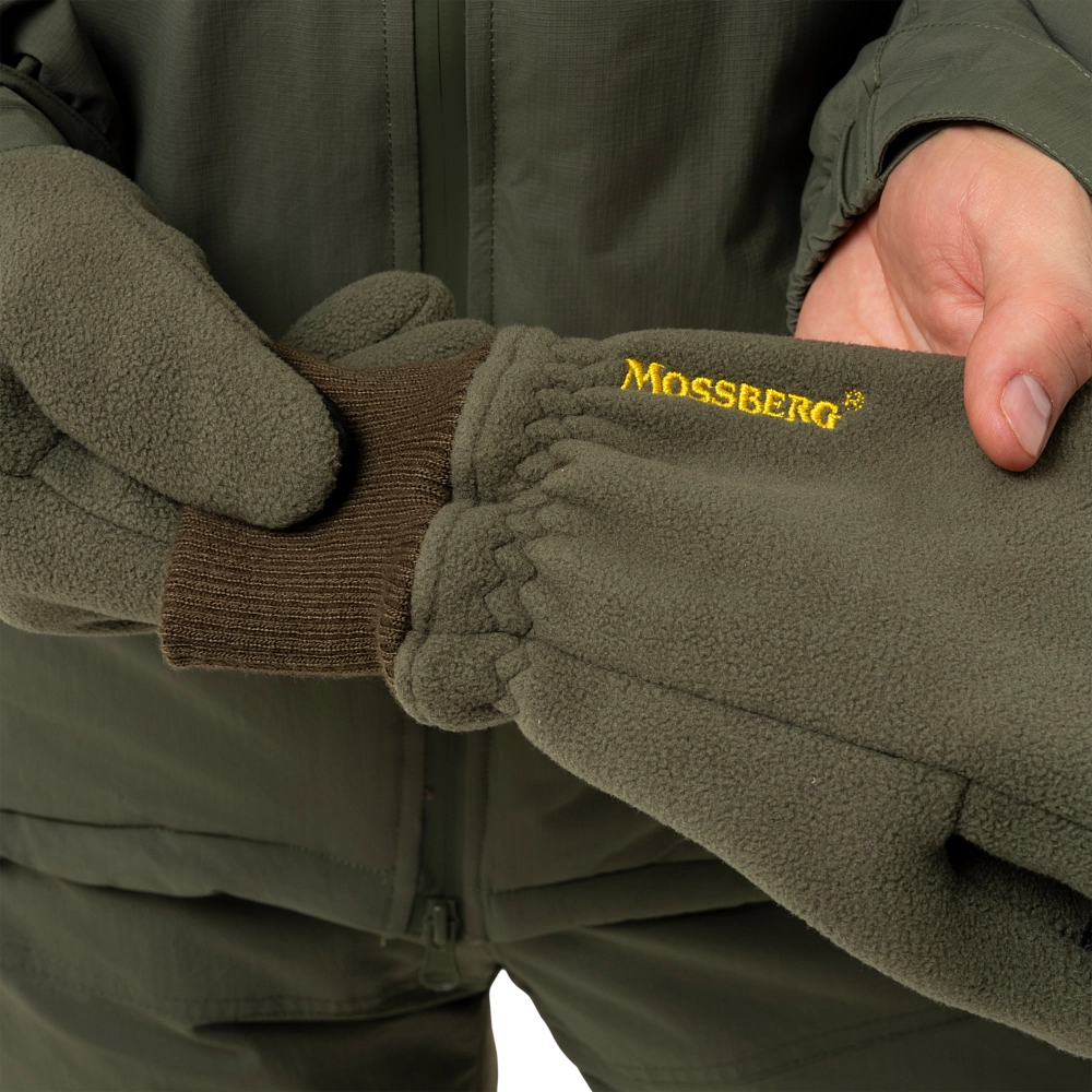 Перчатки мужские демисезонные Mossberg Fleece S/M. Фото №4