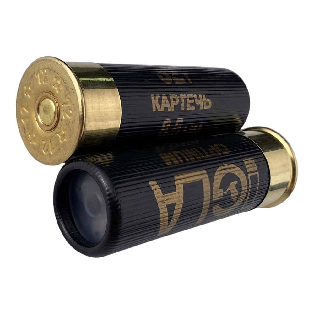 Патрон "Игла-Биор" 12/70 Картечь 8,5 32 гр. (пачка 25шт, короб.,200). Фото №2