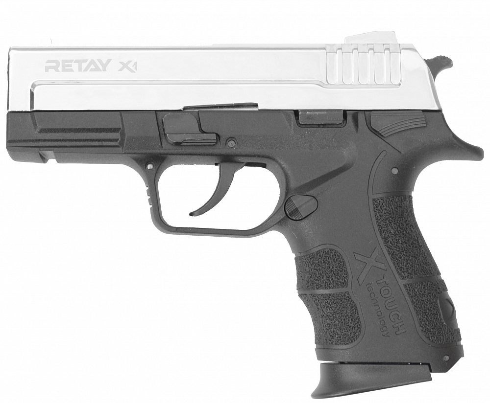 Пистолет охолощенный RETAY X1, Никель, калибр 9mm. P.A.K. Фото №2 Пистолет охолощенный RETAY X1, Никель, калибр 9mm. P.A.K. Фото №2