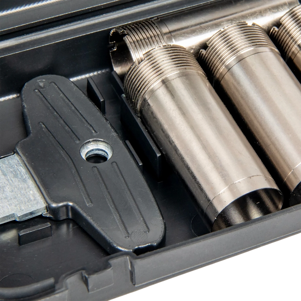 Ружье Beydora BDR 56 SYNTHETIC ЯКУТИЯ калибр 12х76, L-760 (черный ресивер, высокая прицельная планка, набор чоков). Фото №9