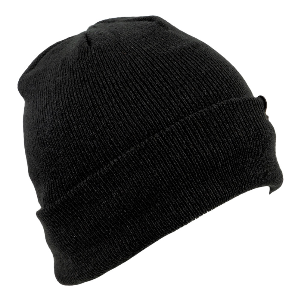 Шапка вязаная Selenga (Селенга) (чёрная). Фото №3