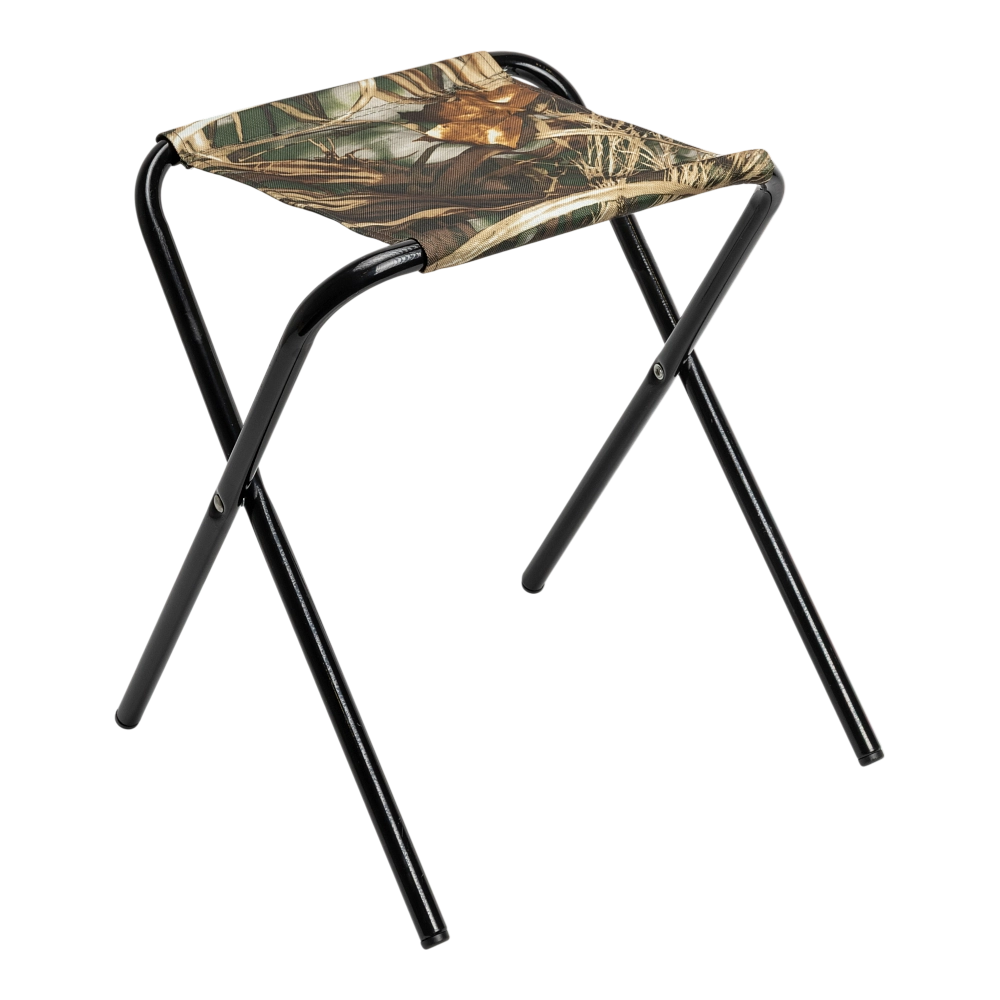 Стул туристический "СЛЕДОПЫТ" п-образный, малый 330х300х360 мм, труба сталь 16х1 мм (в ассорт.)/5/. Фото №1