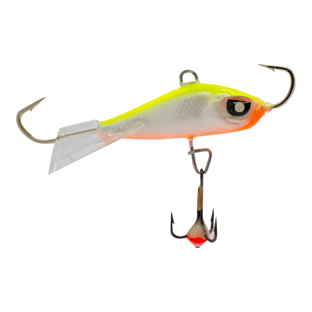 Балансир Lucky John BALTIC 40мм, 10гр, цвет (311) с тройником. Фото №2