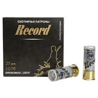 Патрон "Рекорд " б/к ув.осыпь 12/70 №0000 32 гр. NEW (пачка 25 шт, короб., 250)