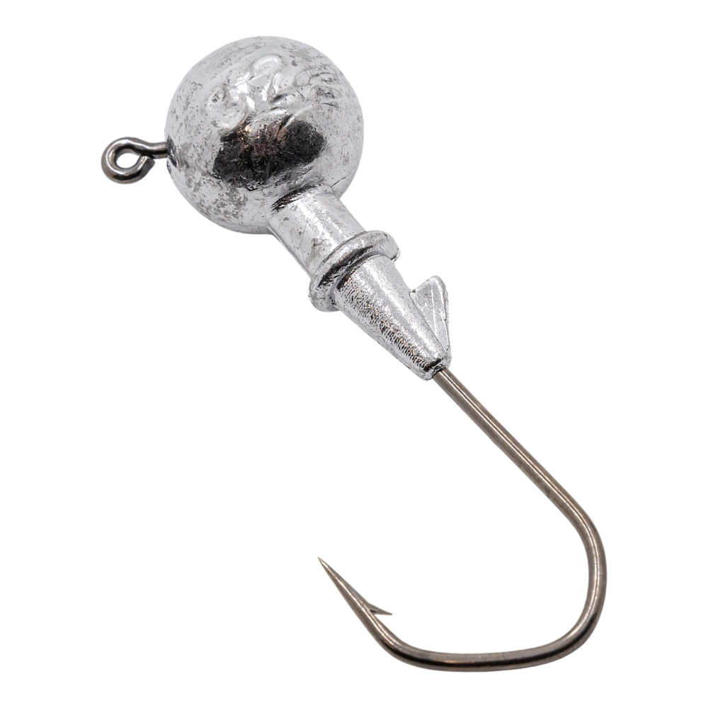 Джиг-головка шар крючок BARBARIAN-120 вес 32 гр. крючок № 4/0. Фото №2