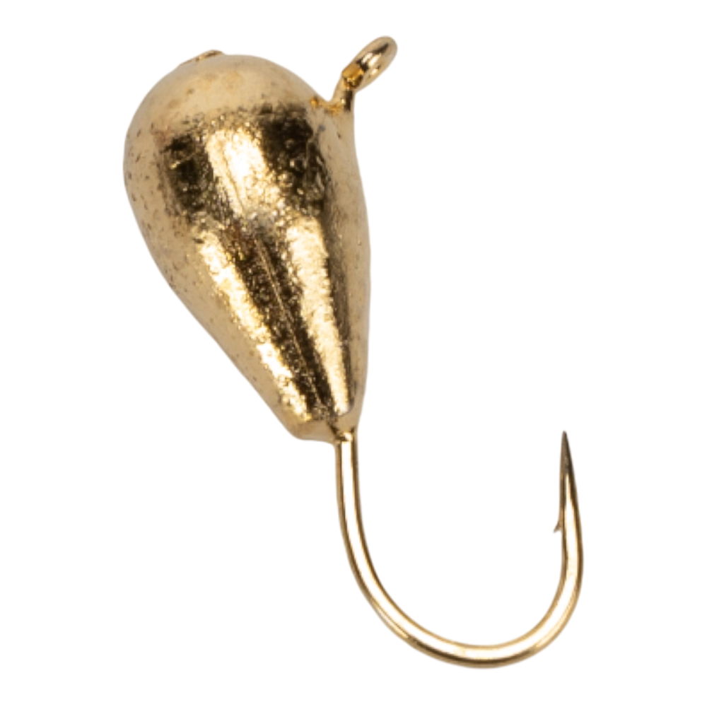 Мормышка Eco Deluxe Капля с ушком 5мм, #002 гальв. (5 шт). Фото №2