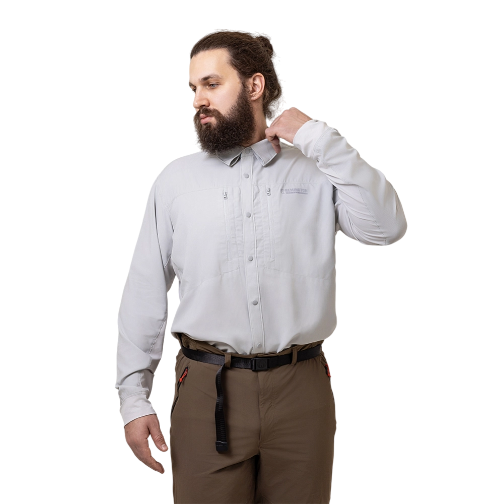 Рубашка Remington Advanced Sky Gray р. 4XL. Фото №5