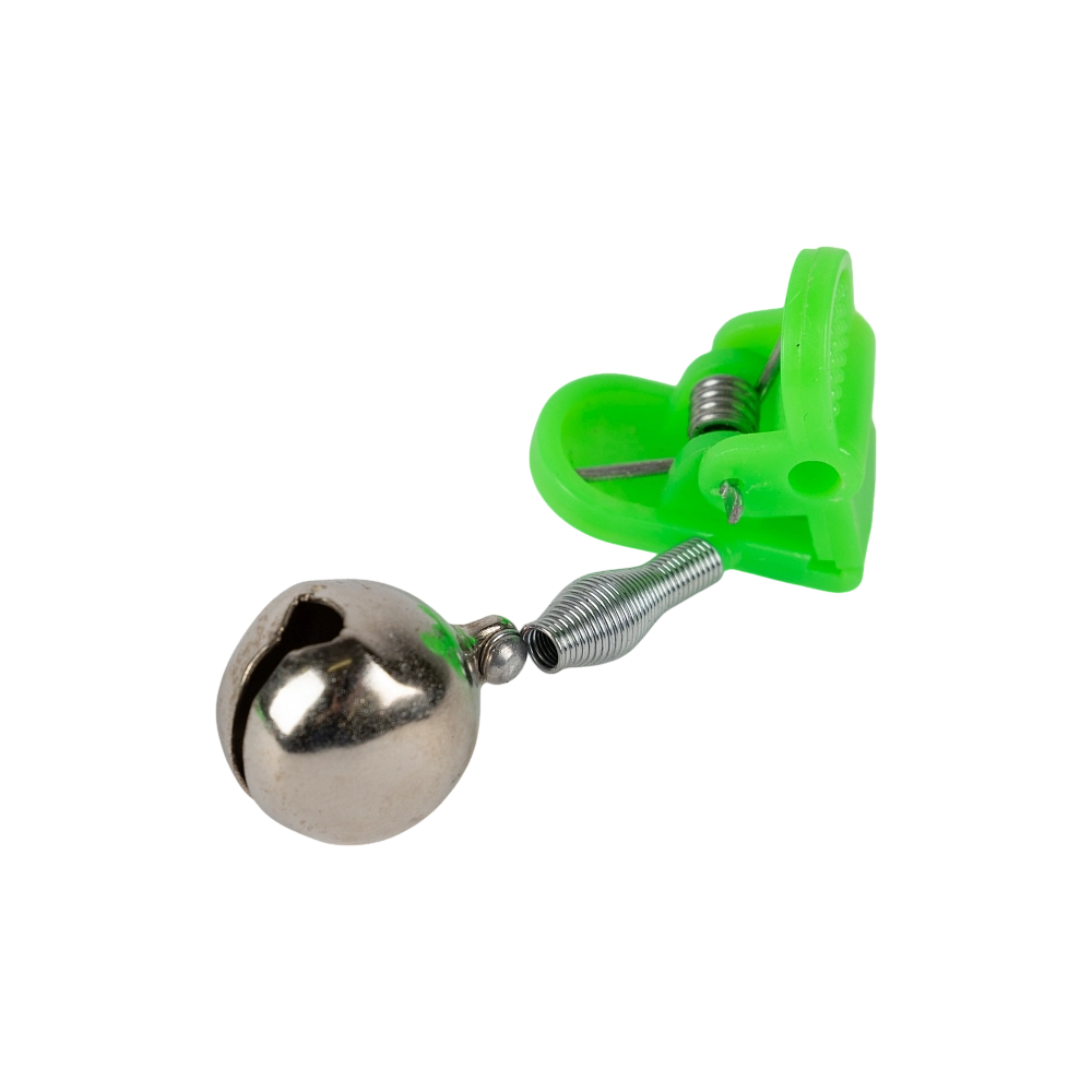 Бубенчик Tirana одинарный с пластиковой прищепкой уп.10шт. Фото №3