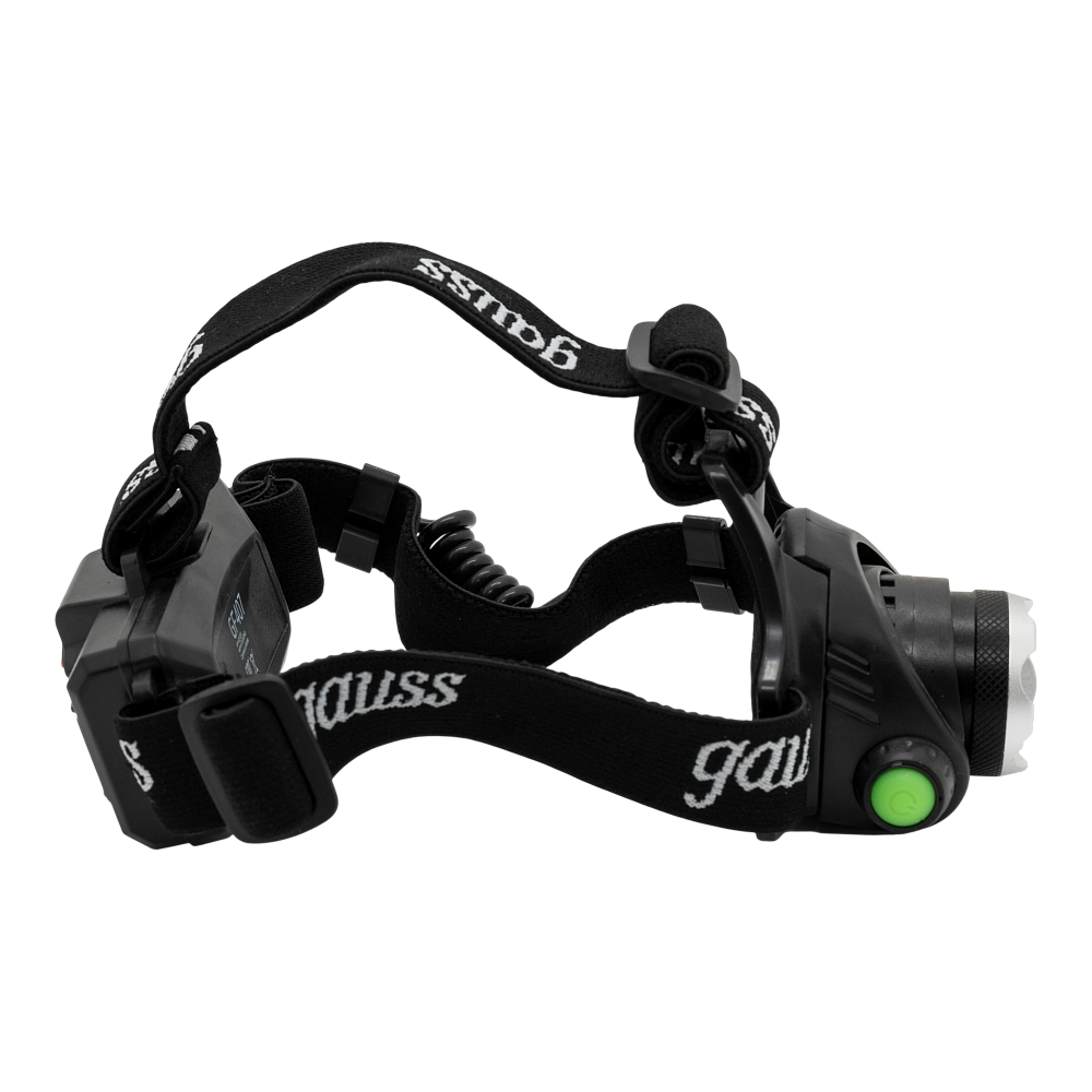 Фонарь налобный Gauss модель GFL407 5W 450lm Li-ion 2400mAh LED 1/12/48. Фото №2 Фонарь налобный Gauss модель GFL407 5W 450lm Li-ion 2400mAh LED 1/12/48. Фото №2