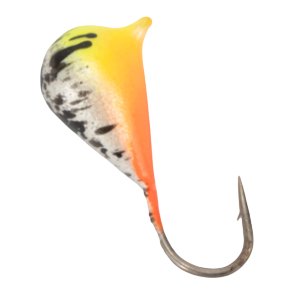 Мормышка Eco Deluxe Капля с ушком 4мм, #041 окрашенная (5 шт). Фото №2