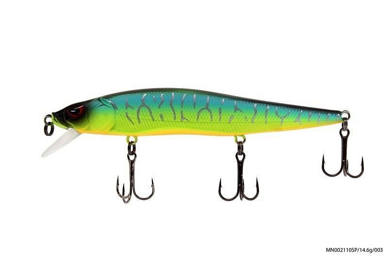 Воблер MADFISH 110мм, 14,6г, заглубление 0,8-1,2м, stint floater (цвет 003). Фото №1