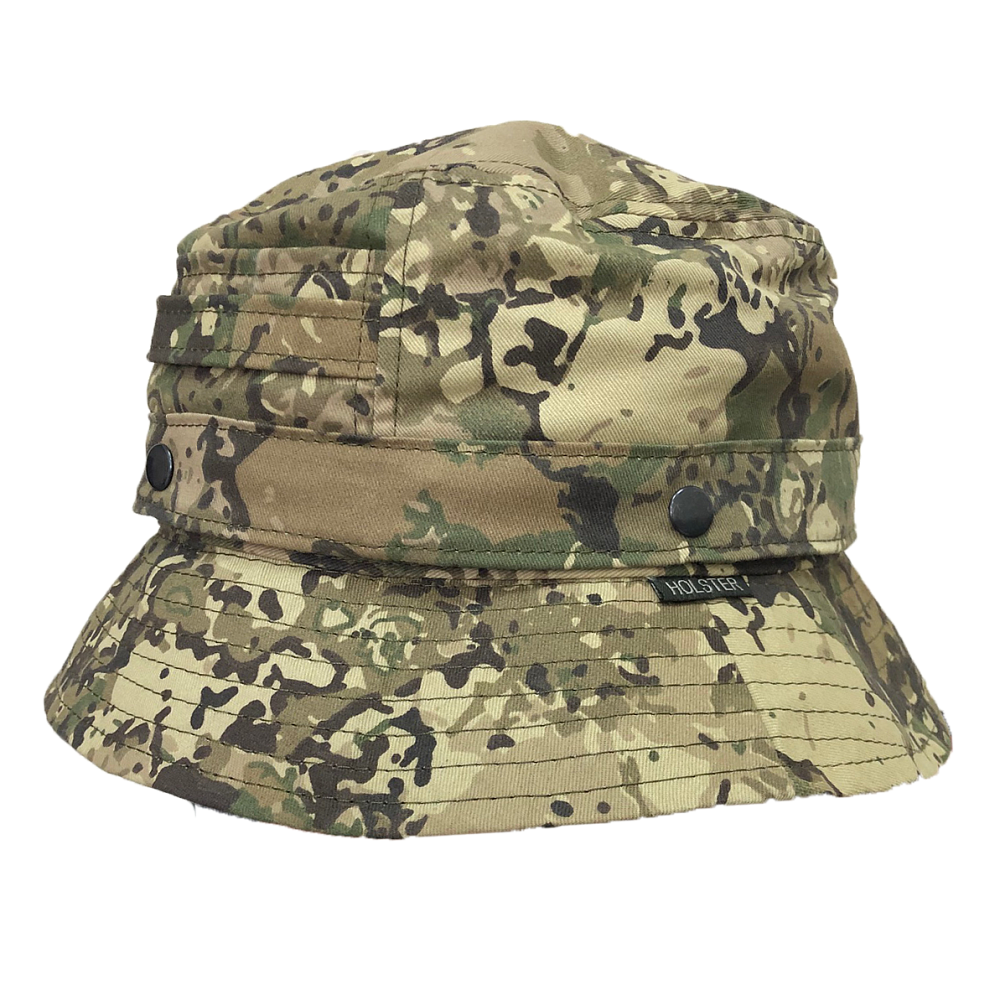 Панама с сеткой / смесовая ткань / тундра ((60)). Фото №3