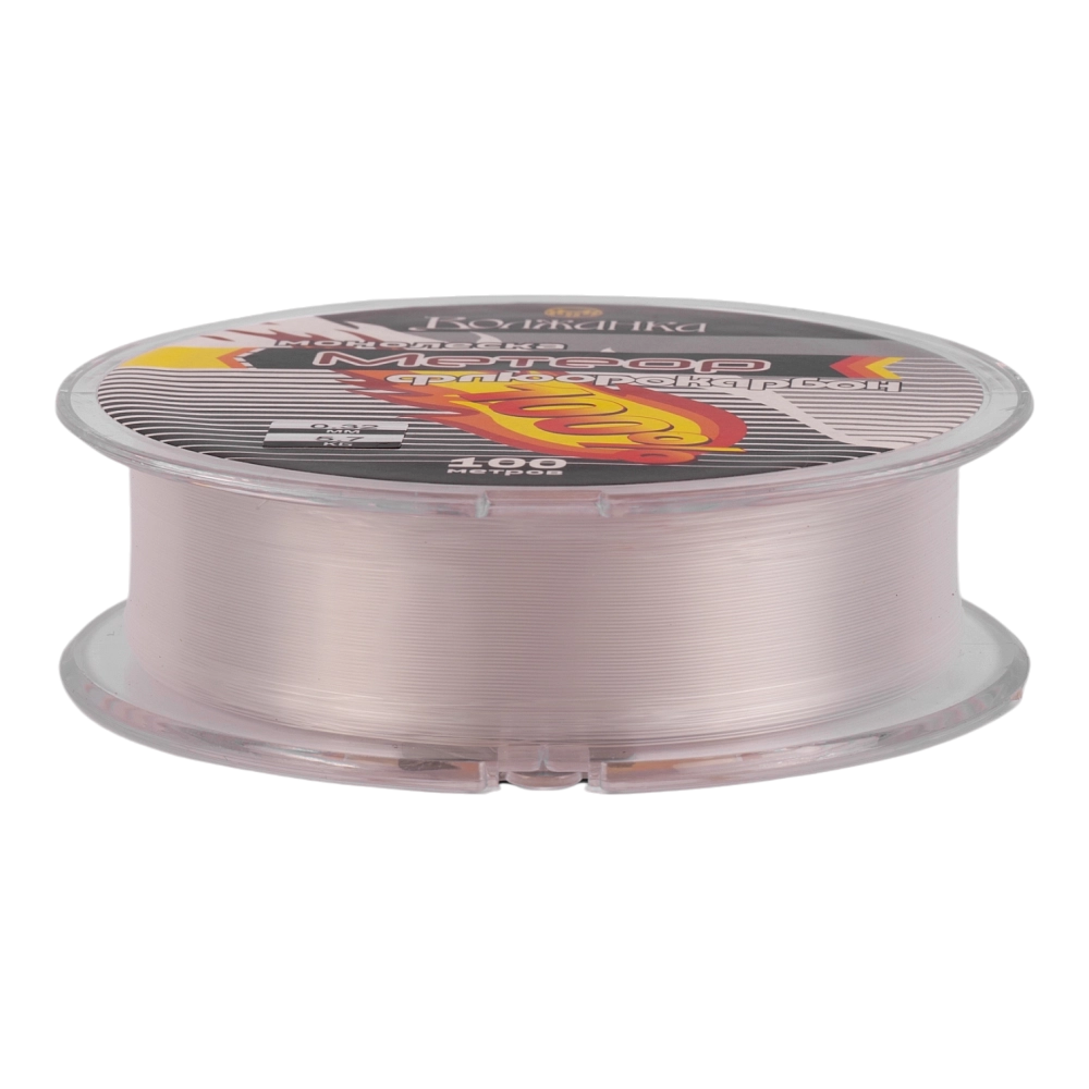 Леска флюрокарбоновая Волжанка "Метеор" 100м/0.32мм 5.7кг цв. прозрачный. Фото №3 Леска флюрокарбоновая Волжанка "Метеор" 100м/0.32мм 5.7кг цв. прозрачный. Фото №3