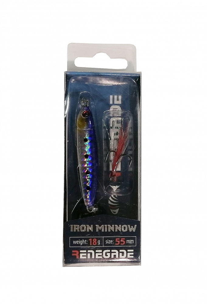 Блесна RENEGADE Iron Minnow 18g цвет 008. Фото №1 Блесна RENEGADE Iron Minnow 18g цвет 008. Фото №1