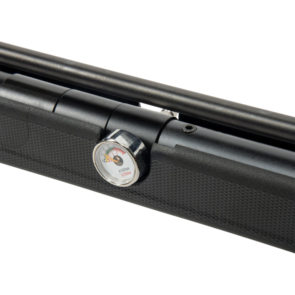 Винтовка пневматическая Borner PCP Streamline Regulator cal. 6,35 мм, 3Дж. (2 маг, черный пластик). Фото №16