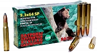 Патрон нарезной 9,3х64 SP ГЛ (НПЗ) ( в пачке 20 шт.) ( в коробке 280 шт.)