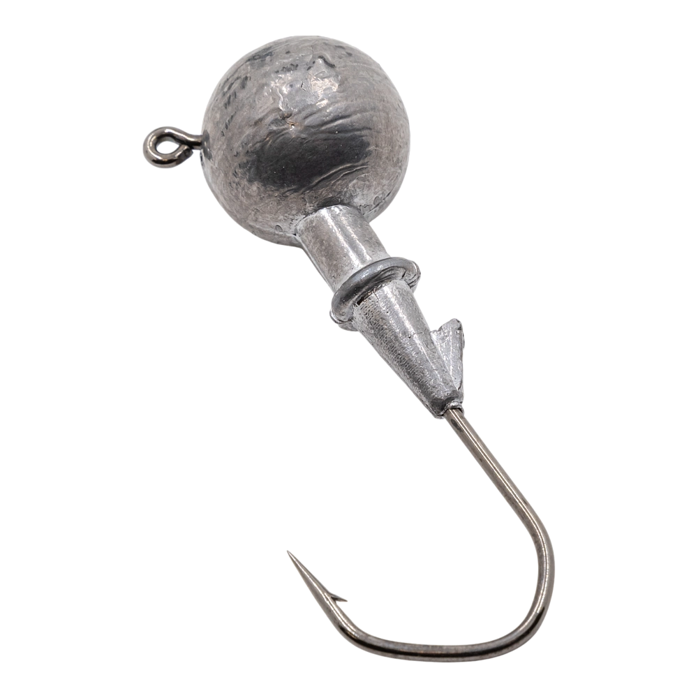 Джиг-головка шар крючок BARBARIAN-120 вес 44 гр. крючок № 4/0. Фото №2