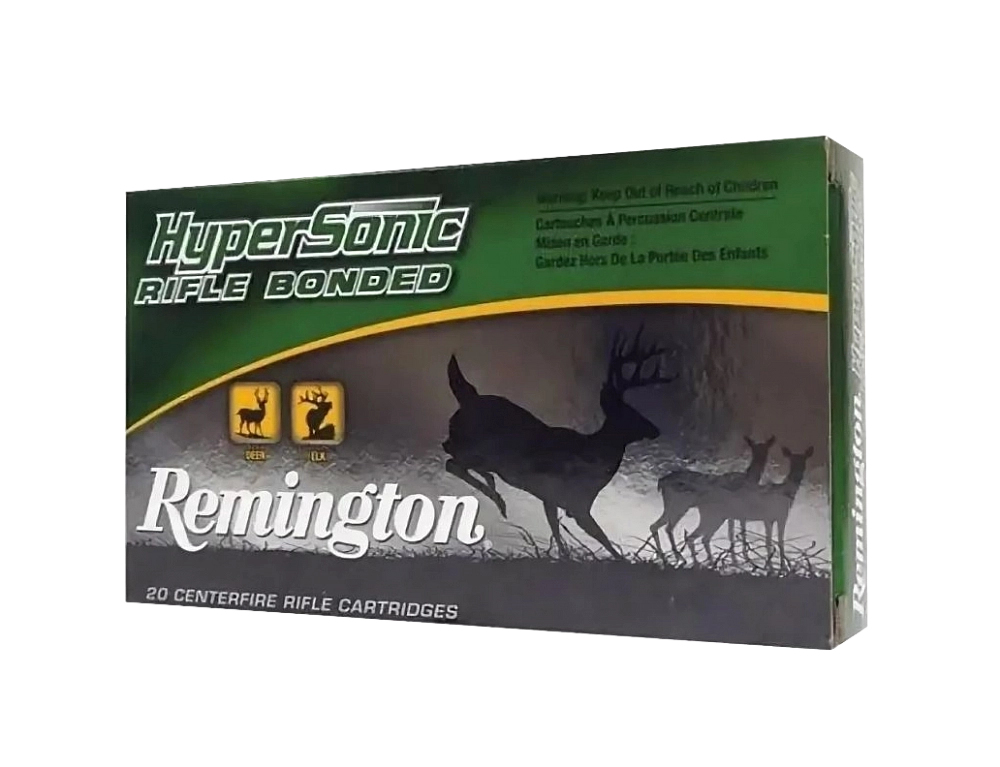 Патрон нарезной REM калибр 223 Rem Hyper Sonic с пулей PSP (в коробке 20 шт.). Фото №1