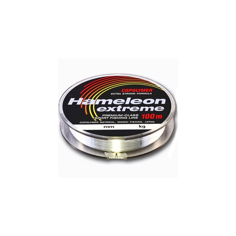 Леска монофиламентная Momoi Hameleon Extreme 0,23мм/100м 6,0кг прозрачная. Фото №2