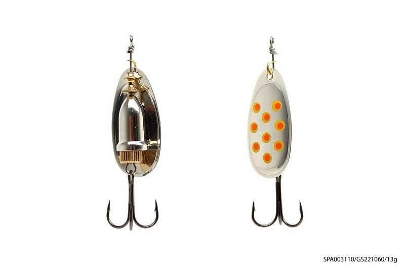 Блесна вращающаяся MADFISH Salmon 13г, цвет GS221060. Фото №2