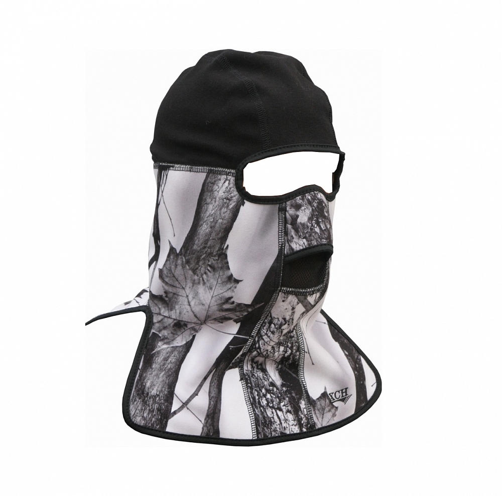 Шлем-маска «Снегоход» windbloc (белый лес) (ХСН). Фото №1