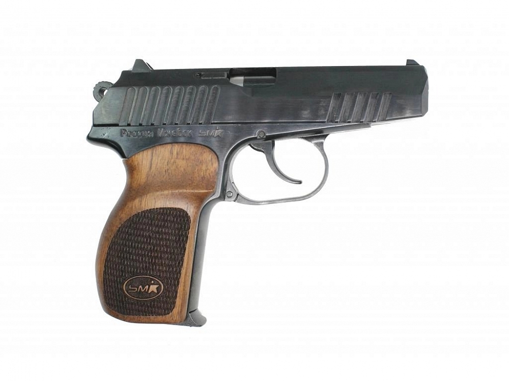 Пистолет ООП П-М17Т, (полированный, рукоятка орех, новый дизайн), 9 мм Р.А.. Фото №1 Пистолет ООП П-М17Т, (полированный, рукоятка орех, новый дизайн), 9 мм Р.А.. Фото №1