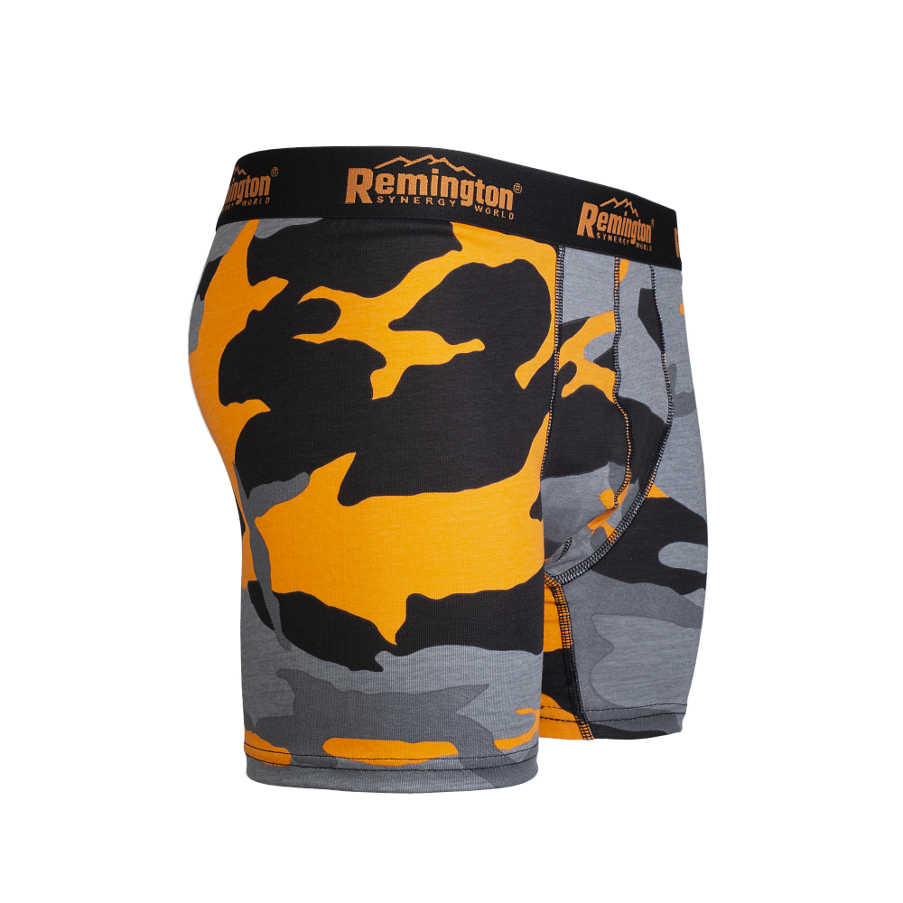 Мужские трусы боксеры Remington, набор 3 шт, микс серый 013 р. 3XL. Фото №3