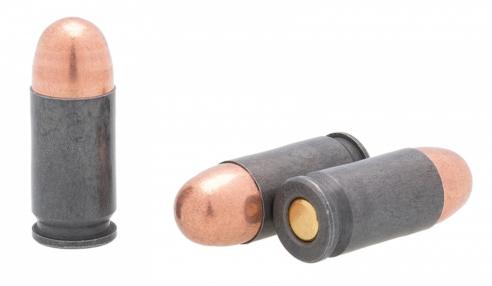 Патрон служебный БПЗ 9х17 K FMJ покрытая полимером 6,1гр.(50 шт в пачке). Фото №2