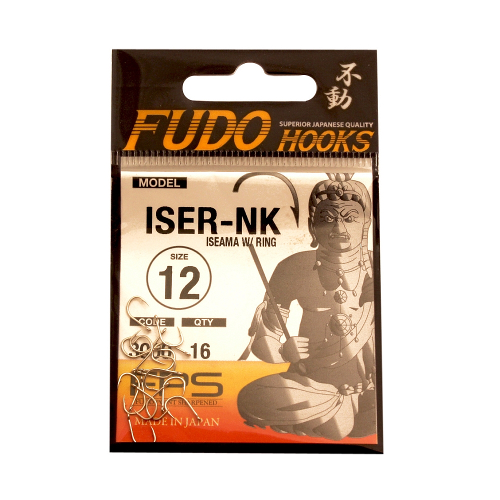Крючок FUDO ISEAMA №12 Type 1700 Oty 23. Фото №2
