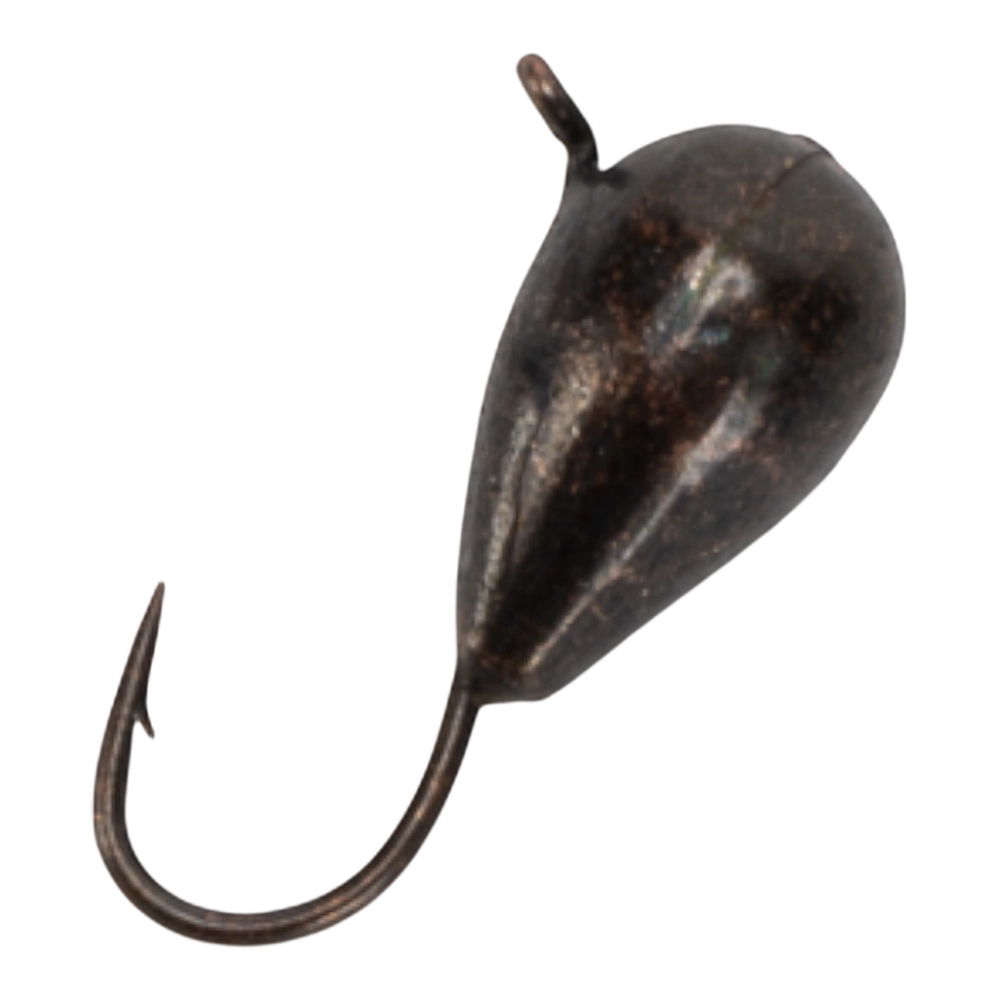 Мормышка Eco Deluxe Капля с ушком 5мм, #004 гальв. (5 шт). Фото №1