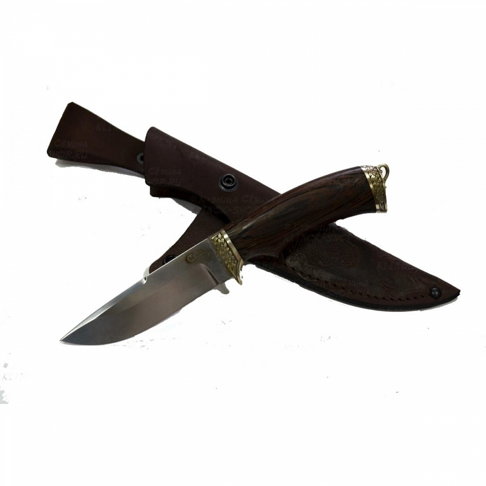 Нож МС Егерь, клинок Х12МФ, рукоять венге, литье. Фото №2