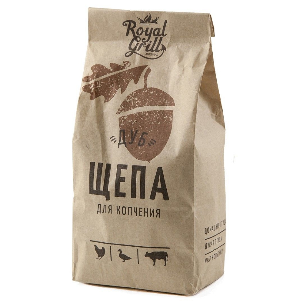 Щепа ROYALGRILL Дуб 1л. Фото №2