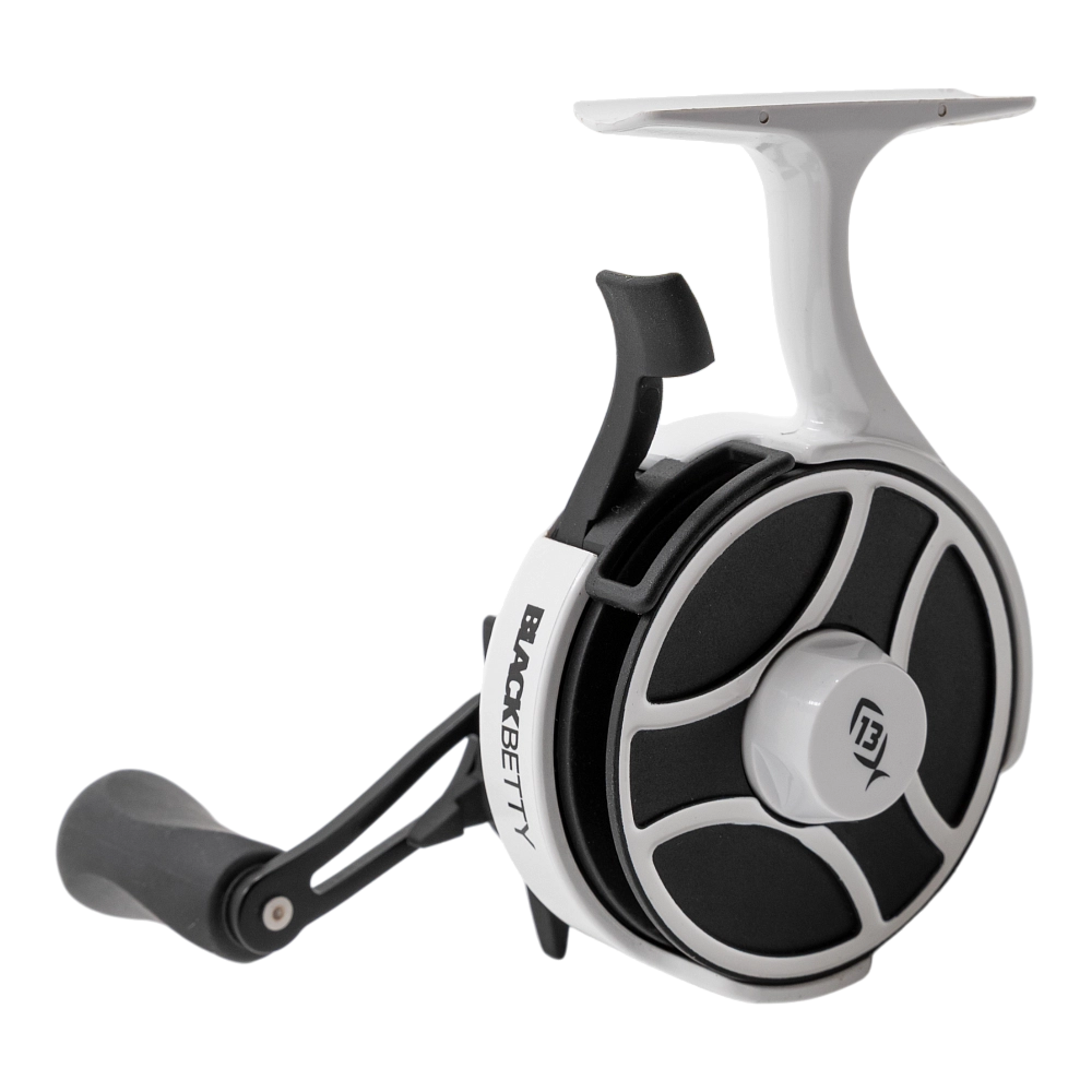 Катушка 13 Fishing Black Betty FreeFall Ghost Ice Reel2.5:1 GearRatio w/NEW LineWindow-Right Hand. Фото №4