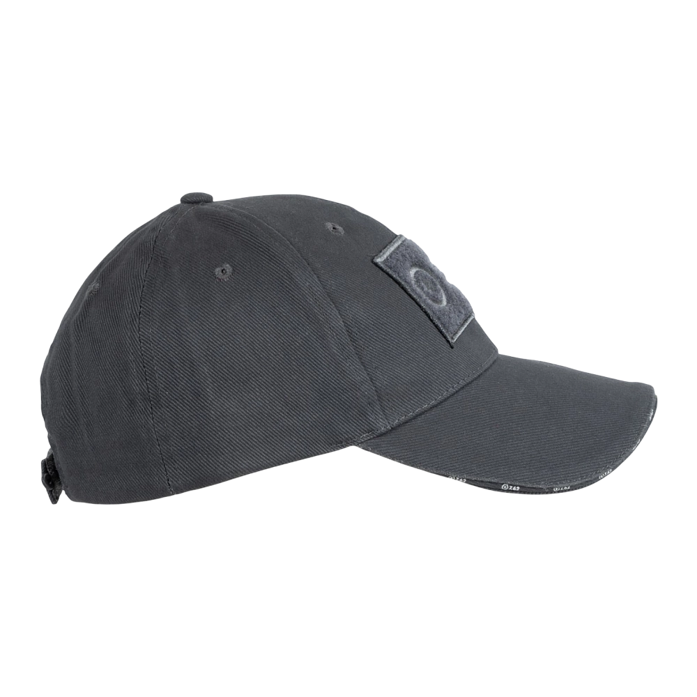 Бейсболка 7.62 (хлопок, серый) . Фото №4