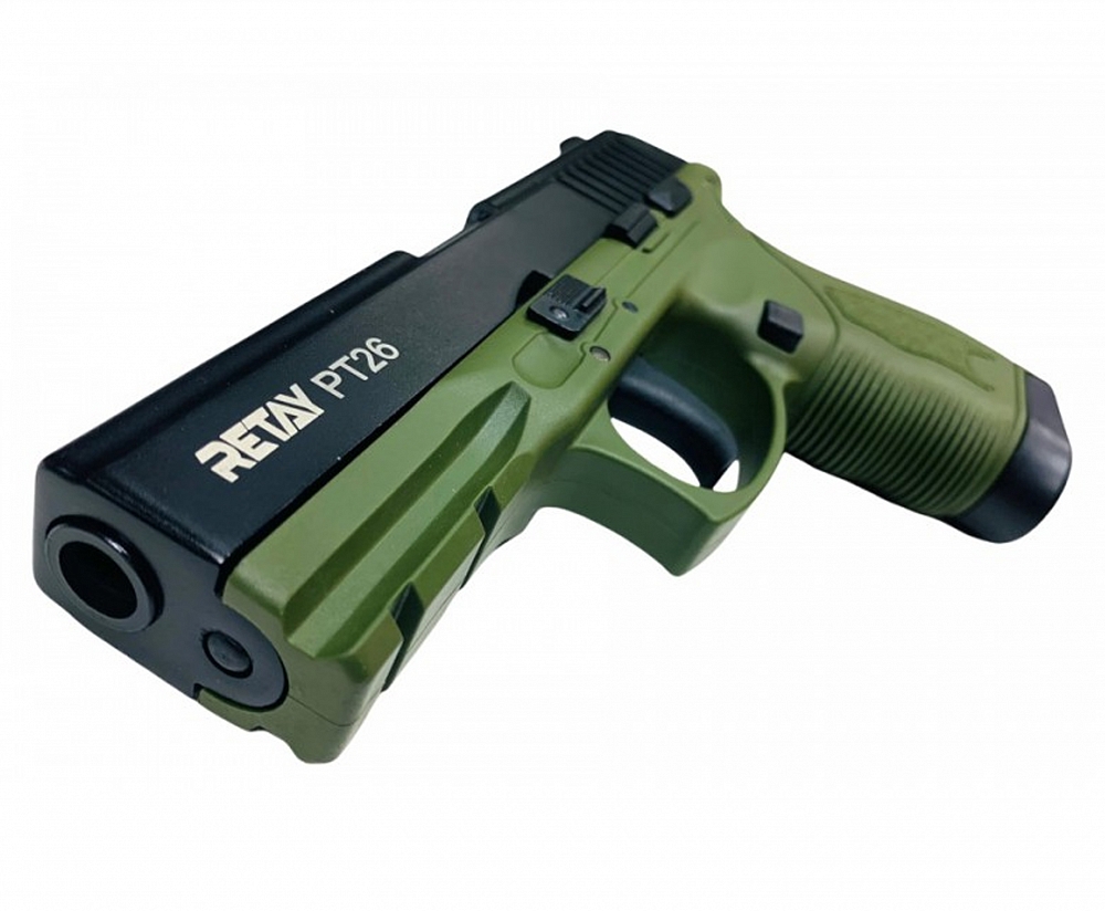 Пистолет охолощенный RETAY PT26, Green, калибр 9mm. P.A.K. Фото №5