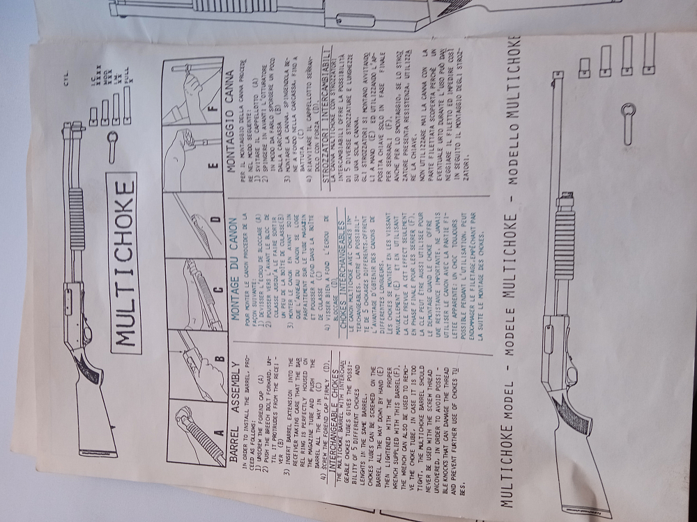  GERMANICA Pump. AotijnKal. 12/76 Barrel GERMANICA Pump. Aot кал.12х65. Фото №3