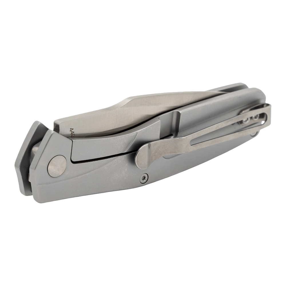 Нож складной Boker The Milled One, сталь 7Cr17MoV, рукоять Stainless Steel. Фото №3