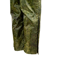 Полукомбинезон утеплённый (оксфорд, зелёная цифра)