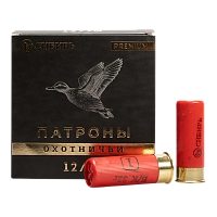 Патрон СИБИРЬ PREMIUM 12/70 охотничий дробовой 32г №1 б/к (К2-185,СХ2000) (пачка 25 шт) (в коробке 250шт