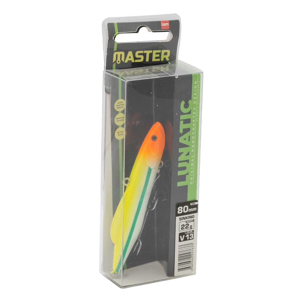 Воблер-раттлин IAM Master Lunatic, 80мм, 22гр, цвет (V13). Фото №2