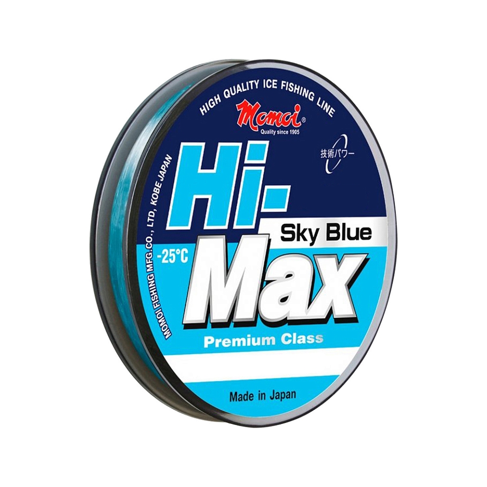 Леска Hi-Max Sky Blue 30м 0,14мм 2,1кг. Фото №2