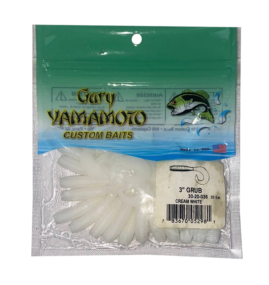 Твистер Gary Yamamoto Single Tail Grubs 3''; 7,5 см, 20 шт. в уп., цвет 036. Фото №3 Твистер Gary Yamamoto Single Tail Grubs 3''; 7,5 см, 20 шт. в уп., цвет 036. Фото №3