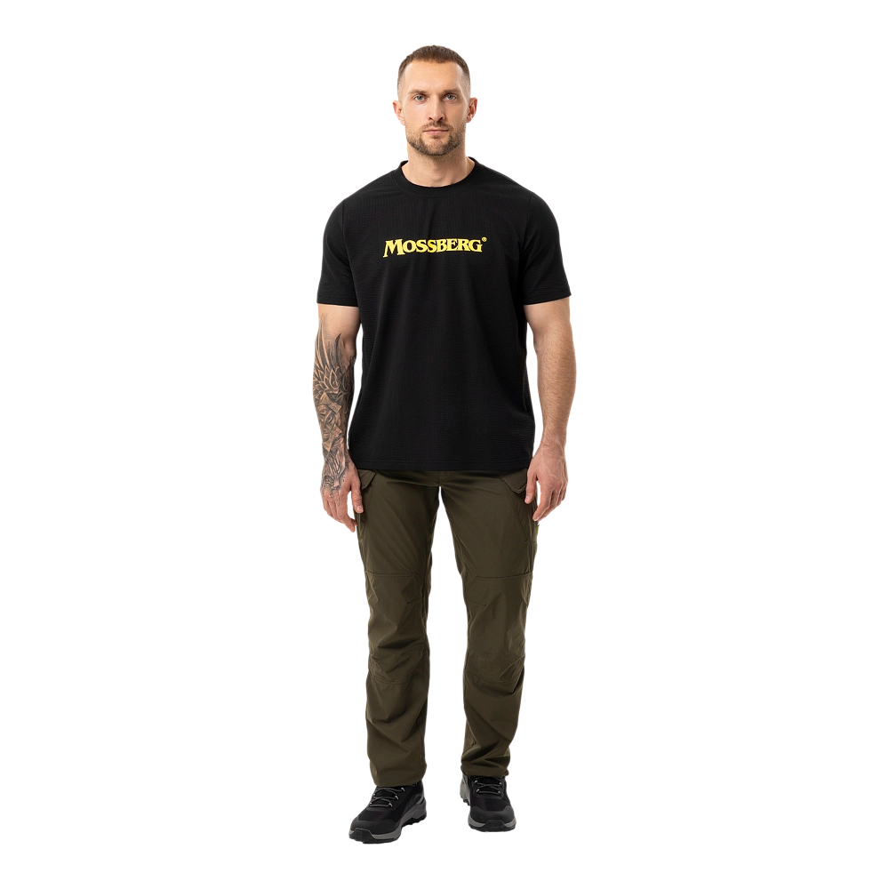 Футболка мужская летняя Mossberg Fresh Black р. 2XL. Фото №1