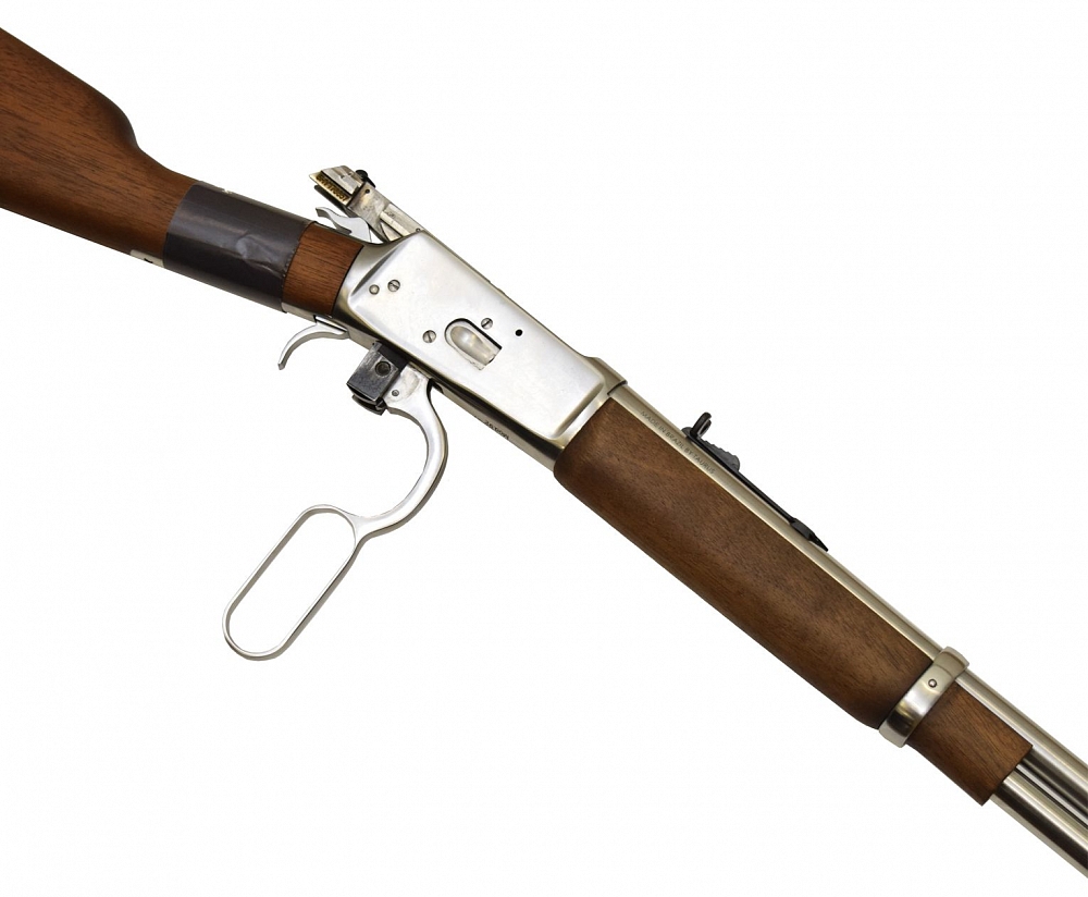 Оружие спис.охолощ. Rossi-92 KURS ствол 20" нержавеющая сталь. Фото №4