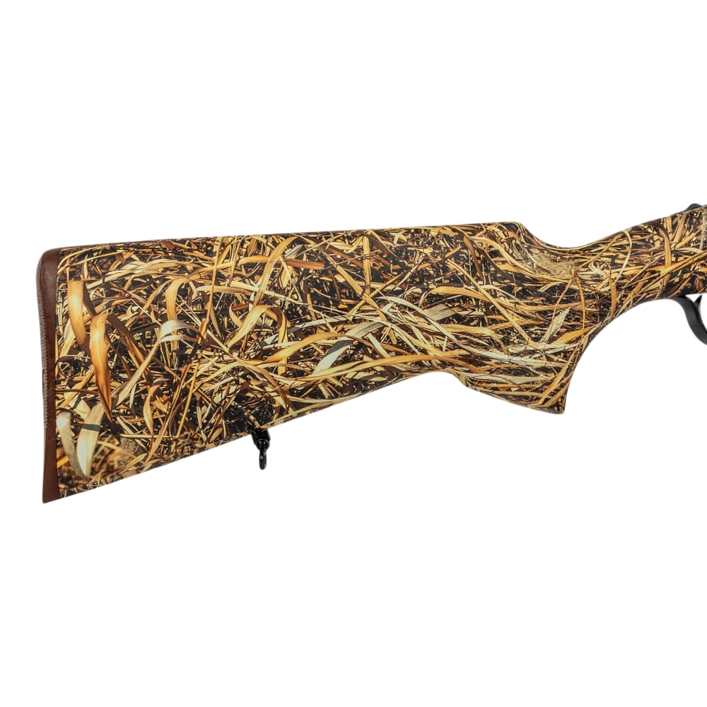 Ружье МР-27М 12/76 Русич орех камуфляж Камыш желтый,Soft Touch,комп. д/ч L-725. Фото №3