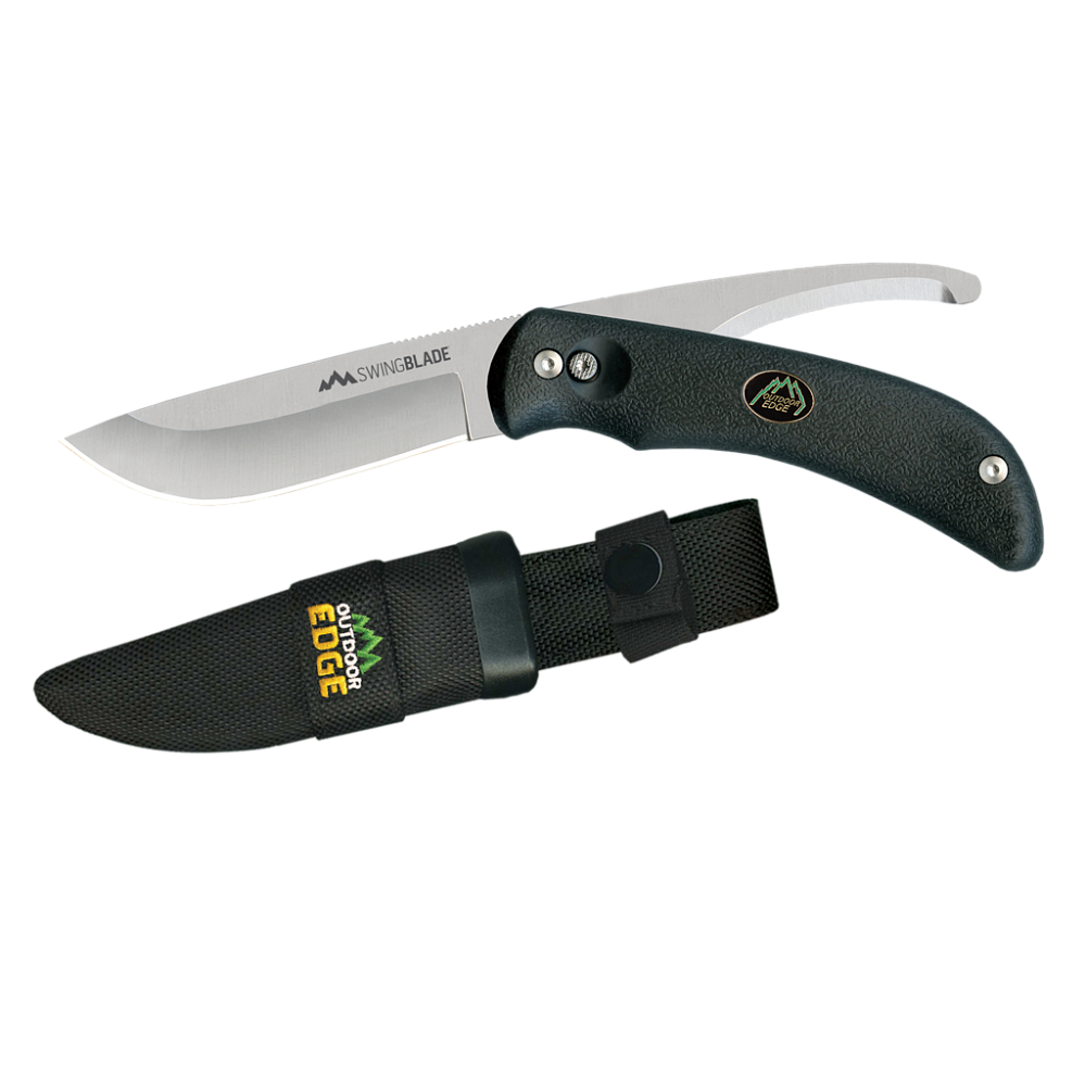 Нож OutdoorEdge Swingblade черная рукоять. Фото №2